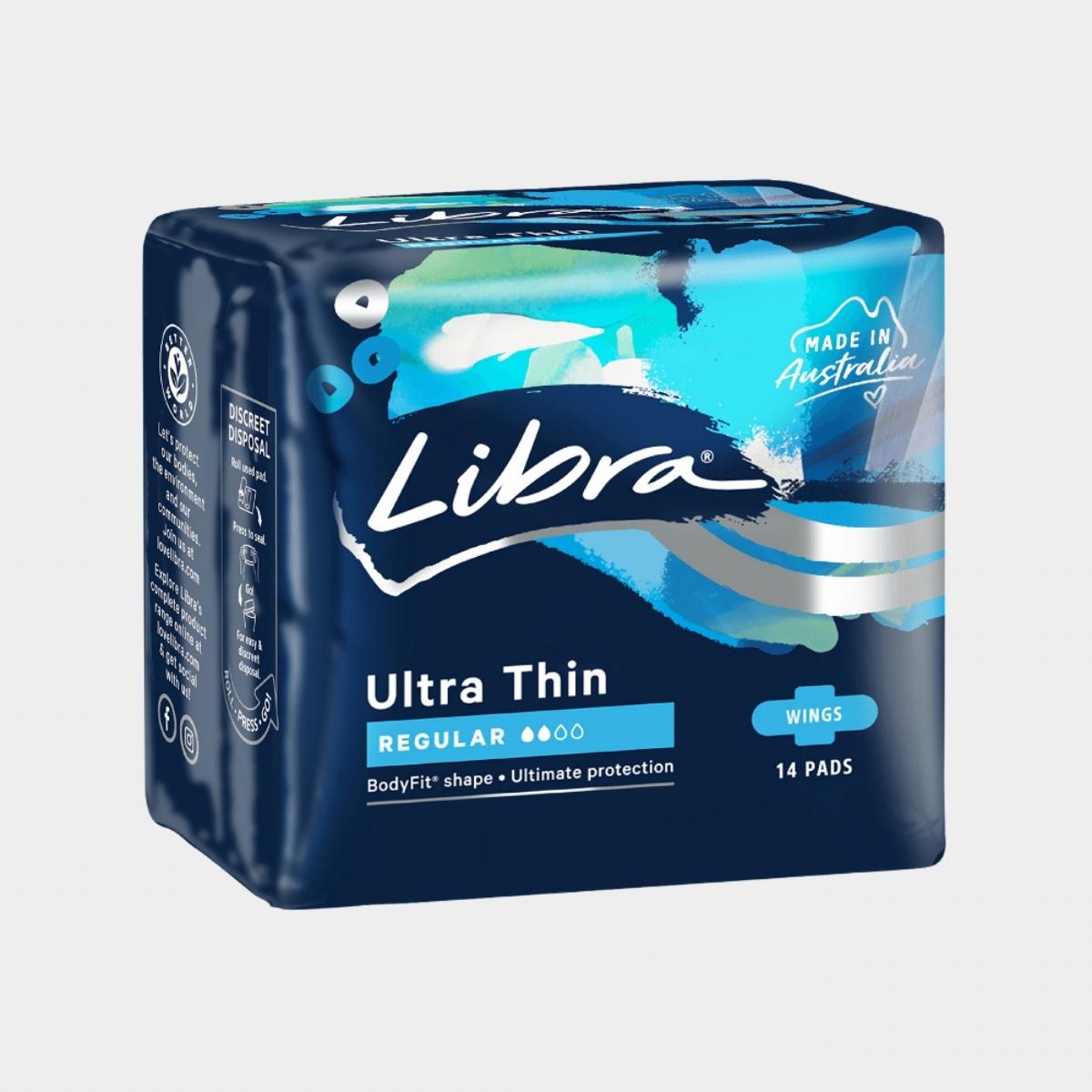 Ultra Thin Regular Pads with Wings