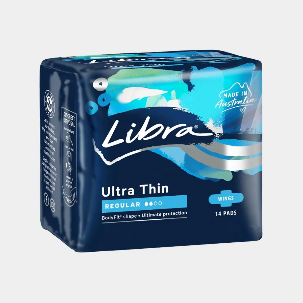 Ultra Thin Regular Pads with Wings