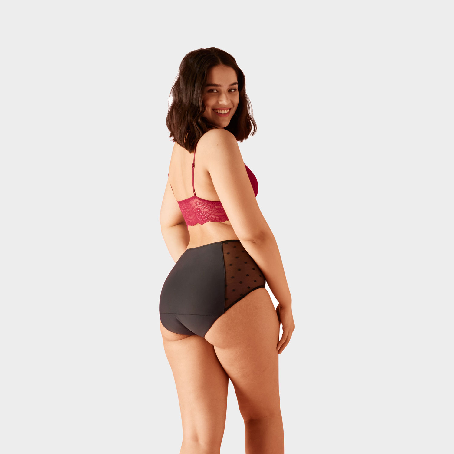 LIBRA,UW,FULL BRIEF-DOT,MOD,3XL,BLK