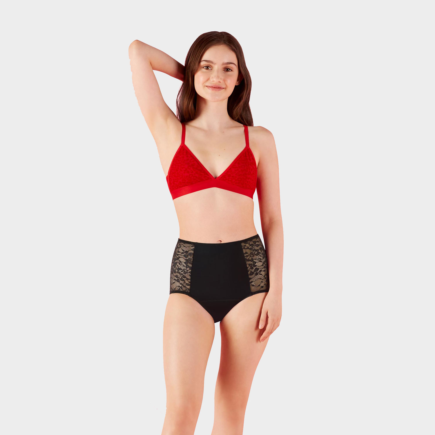 LIBRA,UW,FULL BRIEF-LACE,HVY,2XS,BLK