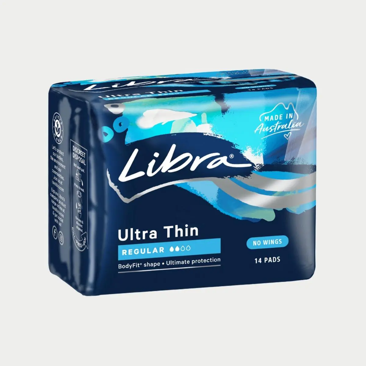 Ultra Thin Regular Pads no Wings