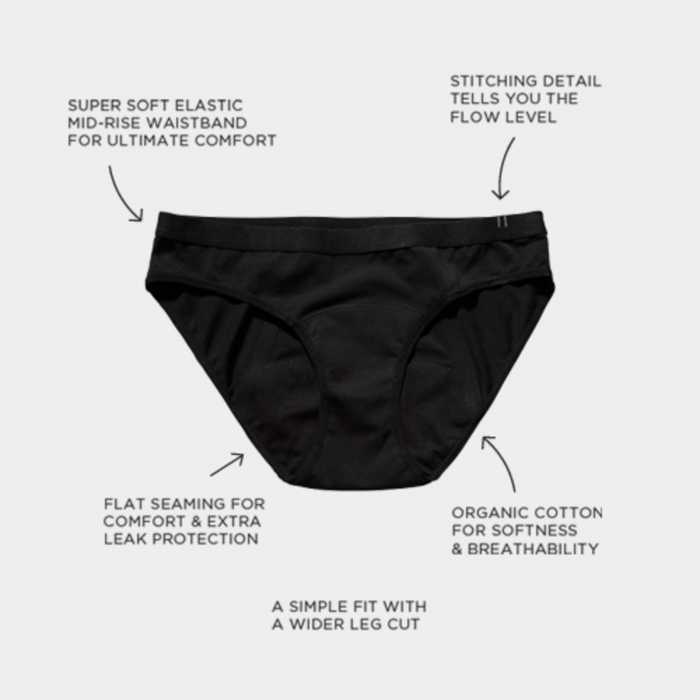 Period Brief - Bikini Moderate Basics