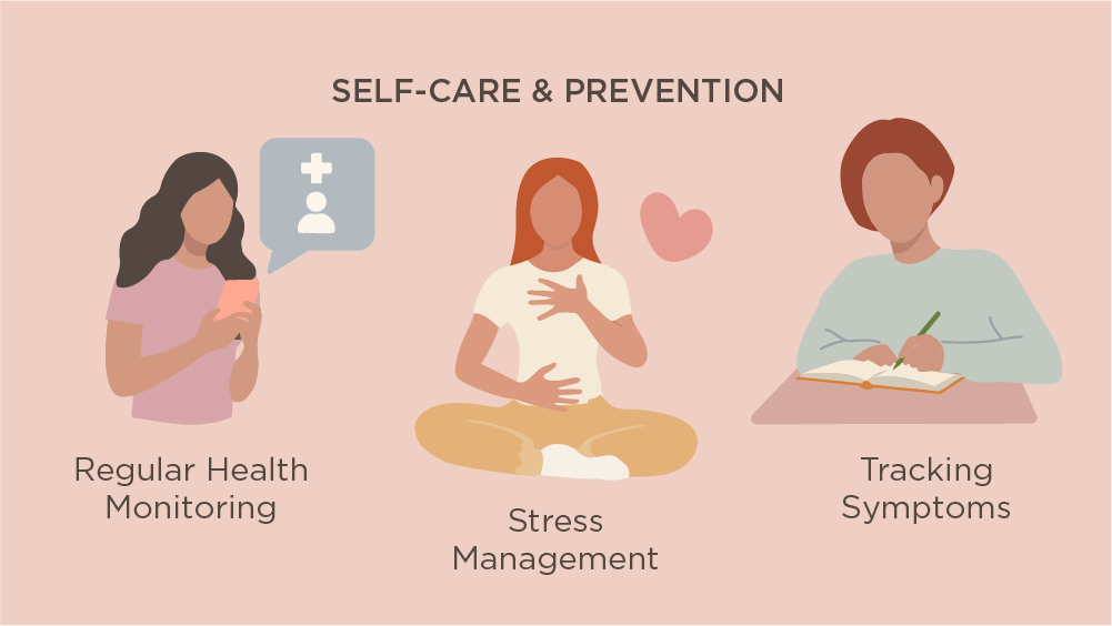 Self care and prevention tips - decidual casts