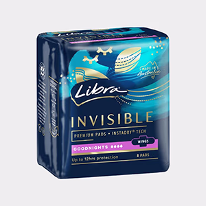 Invisible Goodnights Pads with Wings Invisible Goodnights Pads with Wings