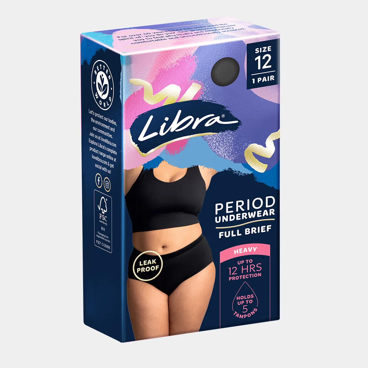 Period Proof Full Brief Underwear
