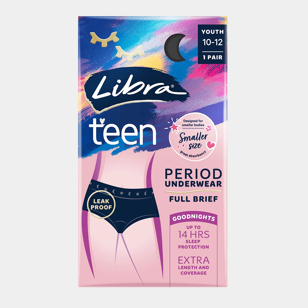 Teen Period Proof Full Brief Underwear