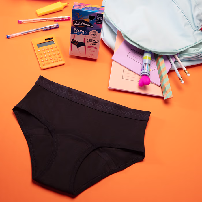 Teen Period Proof Hipster Underwear