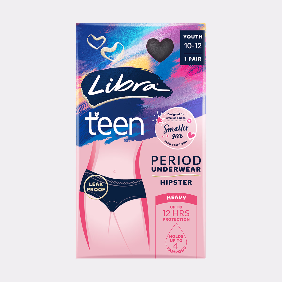 Teen Period Proof Hipster Underwear