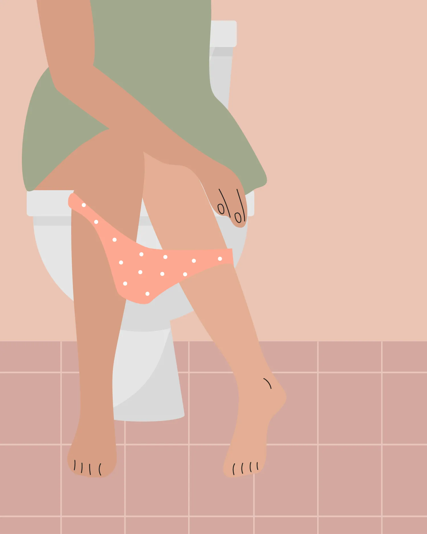 WHY SOME EXPERIENCE DIARRHOEA BEFORE OR DURING THEIR PERIOD